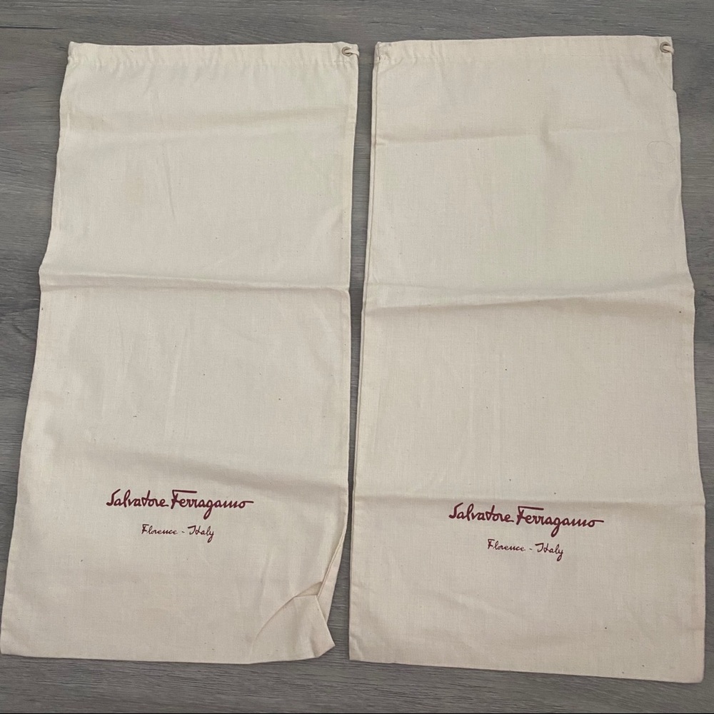 Salvatore Ferragamo Shoe Dust Bag Set